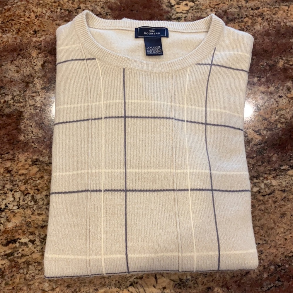 Dockers Mens XXL Crewneck Pullover Sweater NWOT